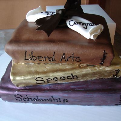 Graduation Cake For An Omega