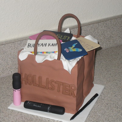 Holister Bag And Credit Cards