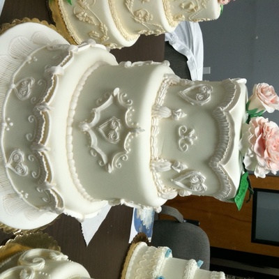 Culinary School Final Wedding Cake Project