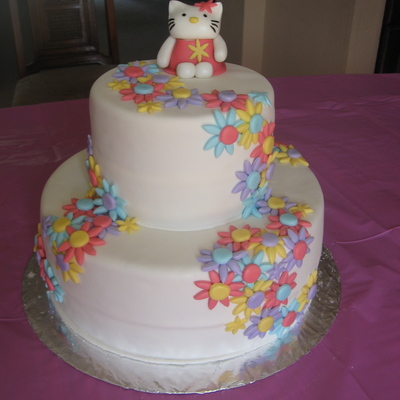 Hello Kitty Birthday Cake