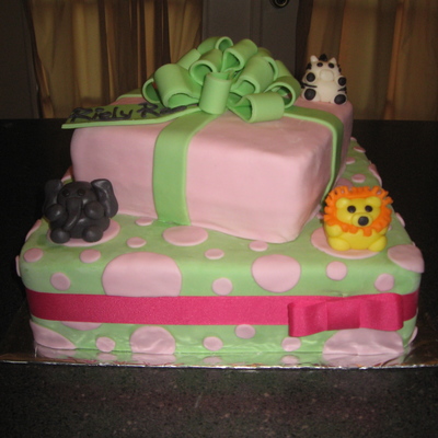 Girl Baby Shower Cake
