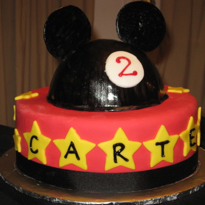 Mickey Mouse Birthday Cake