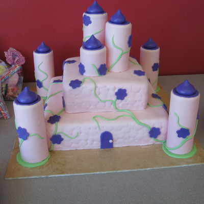 Princess Castle Cake