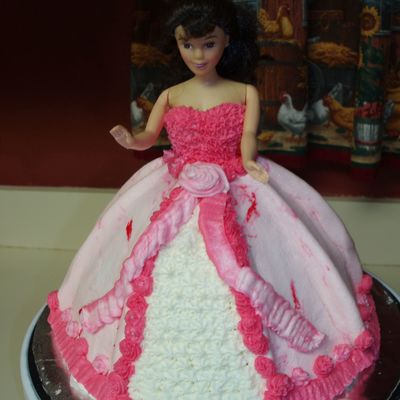 Barbie Birthday Cake