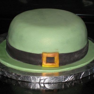 St. Patty's Day Leprechaun Hat Cake