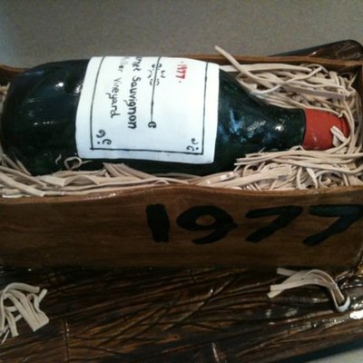 Cabernet Wine Bottle