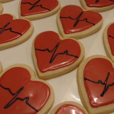 Heart Walk Cookies
