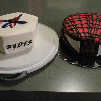 Spiderman Cakes