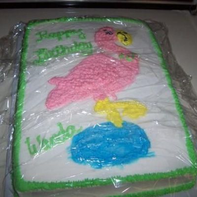 Flamingo Cake