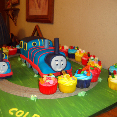Thomas The Train Birthday Cake