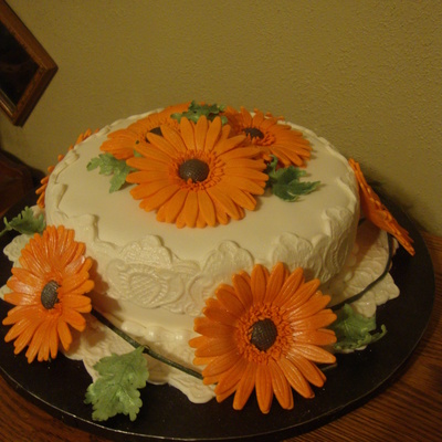 First Time Gerbera Flower/ Gumpaste