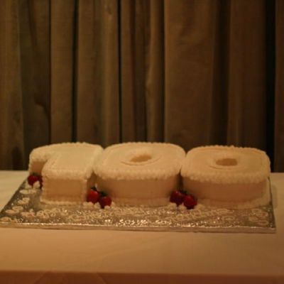 100Th Birthday Number Cake