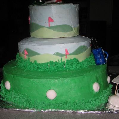 Resignation Golf Cake