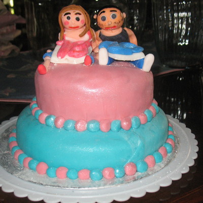 Brother And Sister Birthday Cake