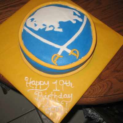 Buffalo Sabres Birthday Cake