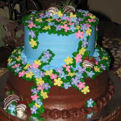 Pastel Flowers Baby Shower