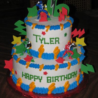 Power Rangers Cake