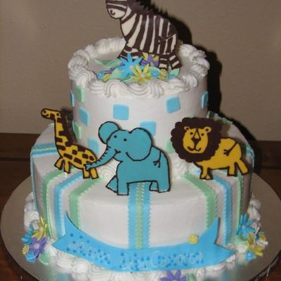 Jungle Animal Baby Shower