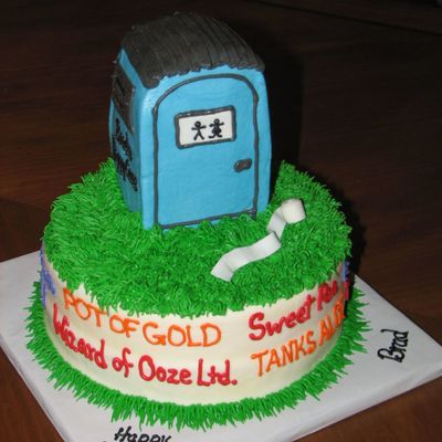Port A Potty Cake