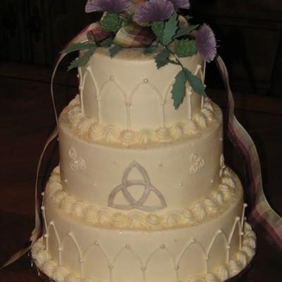 Scottish Wedding Cake