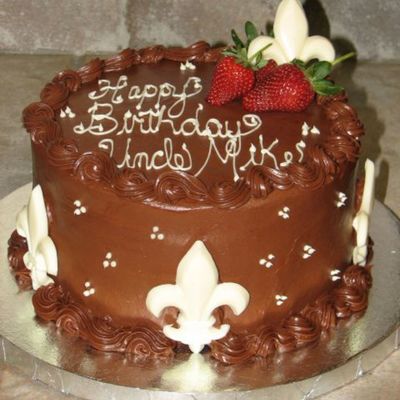 White Chocolate Fleur Du Lis