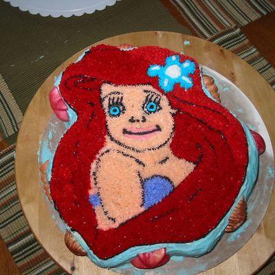 Ariel After She'd Been Dropped On The Floor!