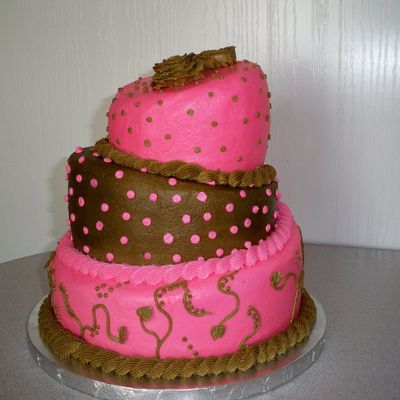 Pink And Brown Whimsical