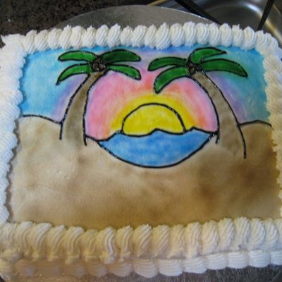 Sunset Cake