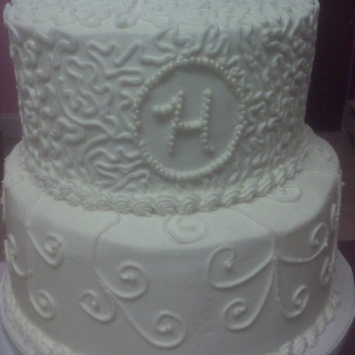 2 Tier Weddingcake