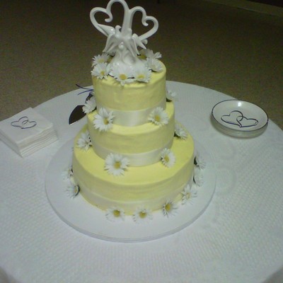 Daisy Wedding Cake