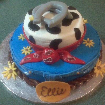 Western Birthday Cake