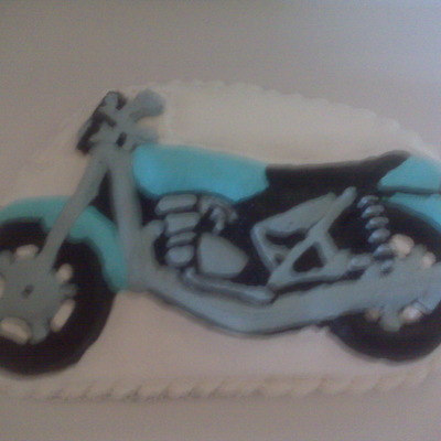 Motorcyle Cake