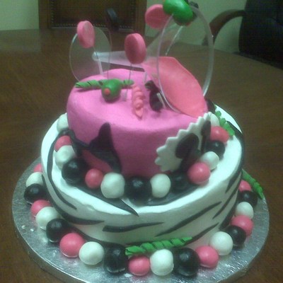 21St Birthday Martini Cake