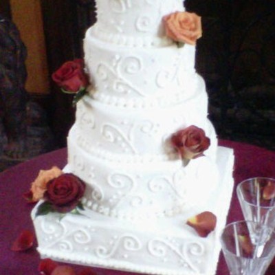5 Tier Wedding Cake