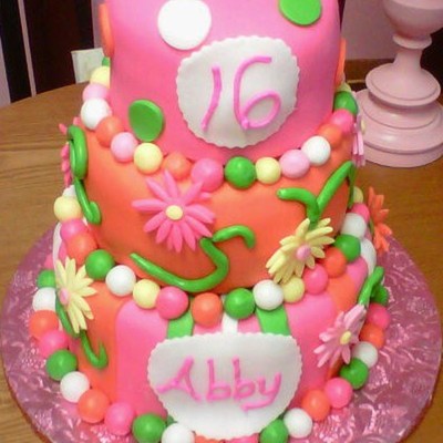 Sweet Sixteen Cake