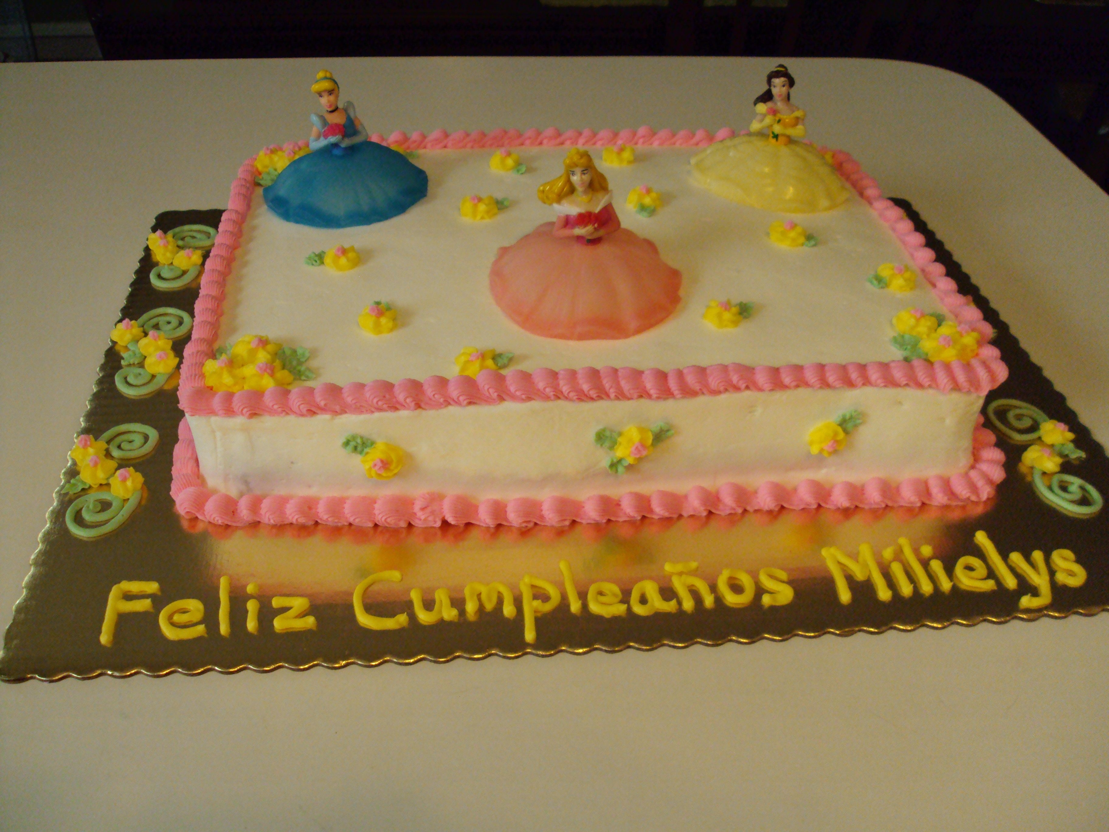 Disney Princess Cake