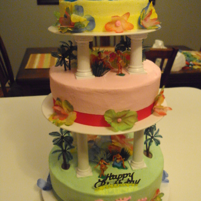 Luau Cake