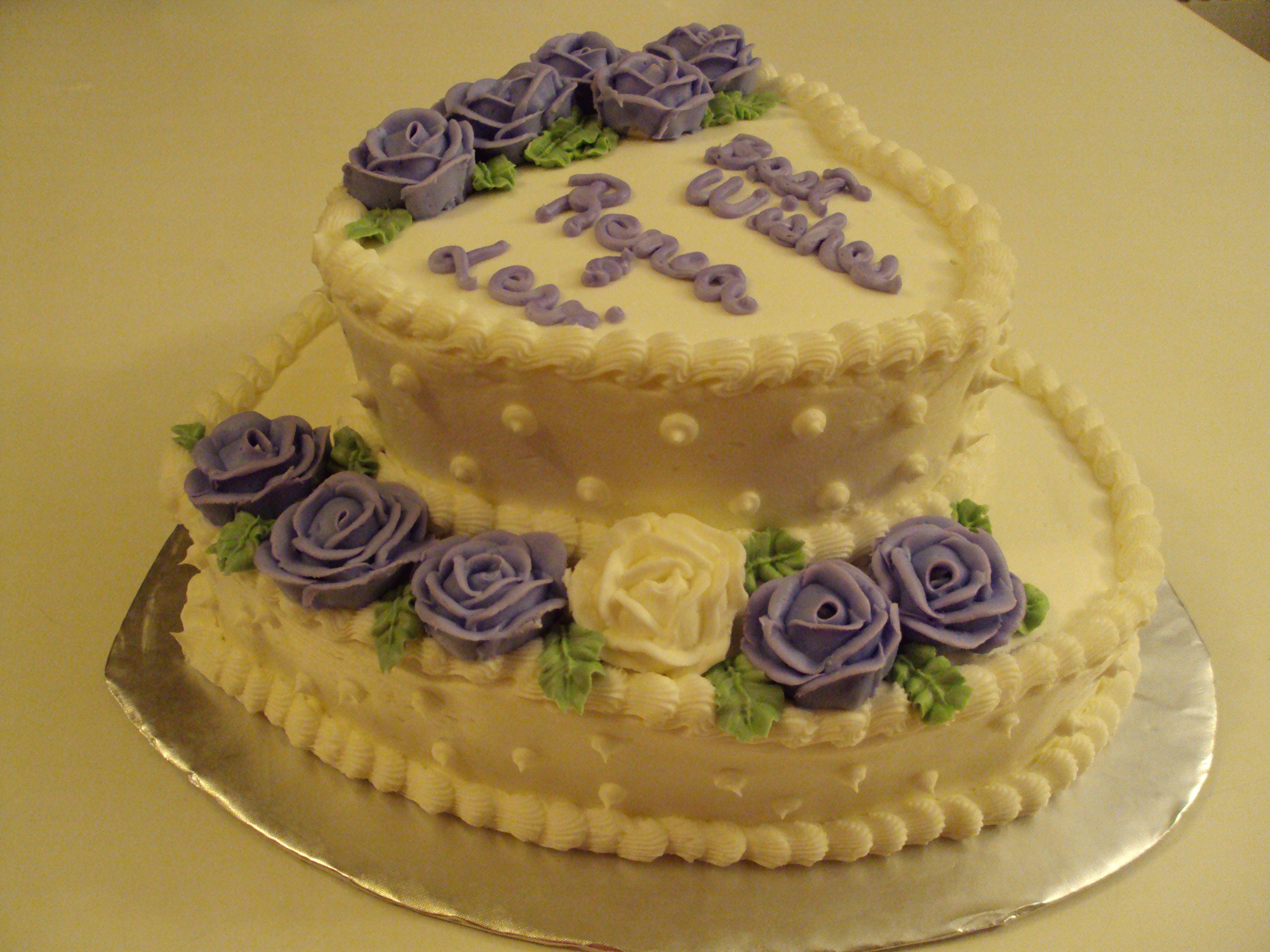 Wedding Rehearsal Dinner Cake