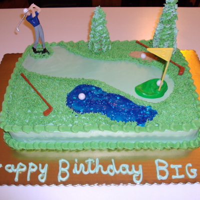 Golf Course Birthday Theme