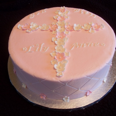 Lily's Baptism Cake