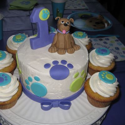 Puppy Birthday Cake