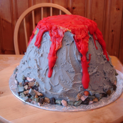 Volcano Cake