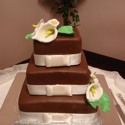 Calla Lilly Cake