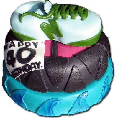 The Triathlete 40Th Birthday
