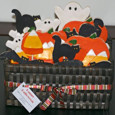 Halloween Cookie Basket