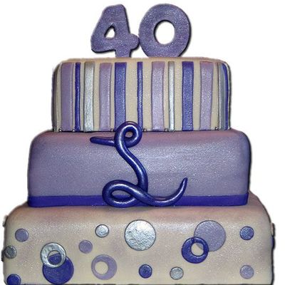 The Jewell - 40Th Birthday Cake
