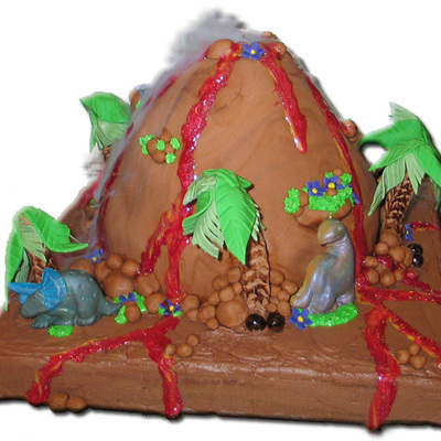 The Cooper - Smokin' Volcano Cake