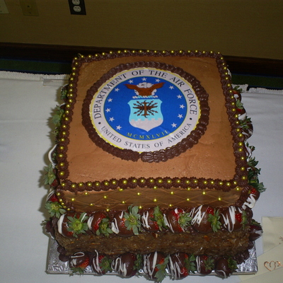 Air Force Grooms Cake