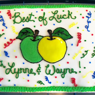 Teacher Retirement Cake