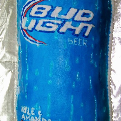 Bud Light Groom's Cake